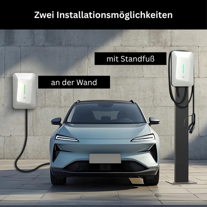 Wallbox 11kW mit App Steuerung & 5m Typ 2 Ladekabel