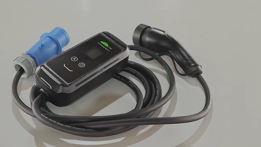Mobile Wallbox 7,2kW 32A 1-phasig mit App Steuerung & 5m Typ 2 Ladekabel